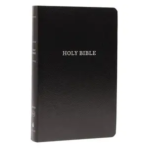 USED Book - KJV, Gift and Award Bible, Imitation Leather, Black, Red Letter Edition by Thomas Nelson (Imitation Leather) - english