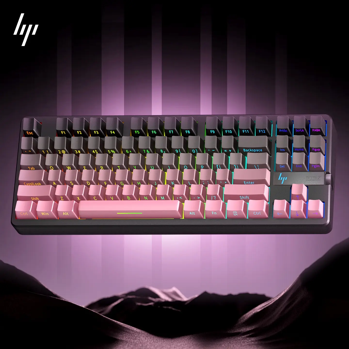 HP GT87 Mechanical Keyboard Customized Wireless Three-mode Gaming Computer and Office Use