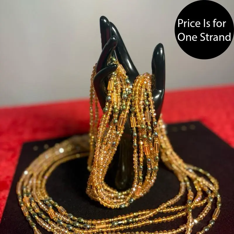 Auntie Ama’s Luminous Treasure Crystal Waist Beads
