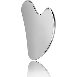 Stainless Steel Gua Sha Facial Tool – Lifting & Sculpting Face Massager for Skin Care