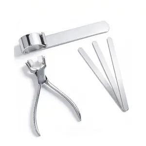 Bracelet Bending & Forming Kit - Nylon Jaw Pliers with Shaping Bar & Blanks for Jewelry Making