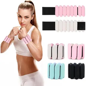 Wrist Weights, 2 count Wearable Wrist Ankle Weights for Women and Men, Adjustable  Bracelets Suitable for Walking, Yoga, and Gym, Arm &  Workout, 2lb