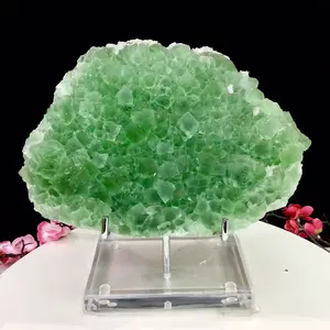 green fluorite ornaments
