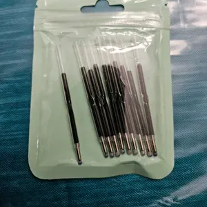 x10 Beaded Pen Ink Refills - Black Ink for On the Go or Office Use beaded pen extension bars x5 metal add on to beaded pens. plastic pens.