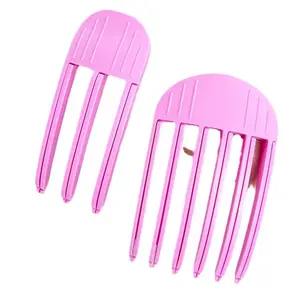 Wind Sculpting Comb for Root Volume and Styling, Bangs Tool for Women, High Crown Top Hair Pad, Fixed Hair Clip, Lazy Flat Head Tool