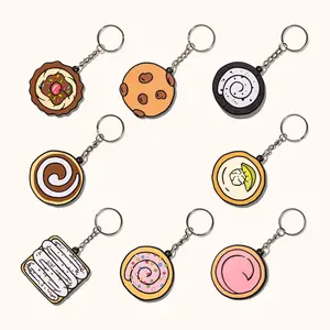 Crumbl Dessert Keychains