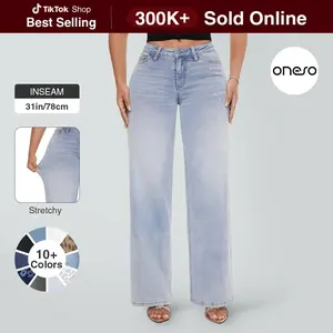 Magic stretch BBL jeans with low waist, wide legs, loose fit, worn-out denim pants, comfortable roll control curves, embrace plus size, regular size, streetwear, spring fashionRAIMENTRY