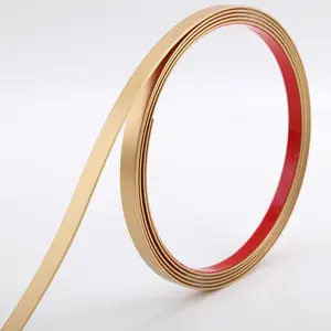 Matte  Molding Trim Peel and Stick, Flexible Mirror Border Design, Wall Ceiling Floor Cabinet Tile Edge Moulding, 5m x 2cm