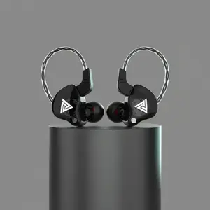 AK6 Wired Earphones, In-Ear Design with Microphone, HiFi Heavy Bass Noise-Cancelling Wired Headset for Esports Gaming and Live Streaming, High-Quality Gaming Headphones, Hifi Audio, Wired Earbuds