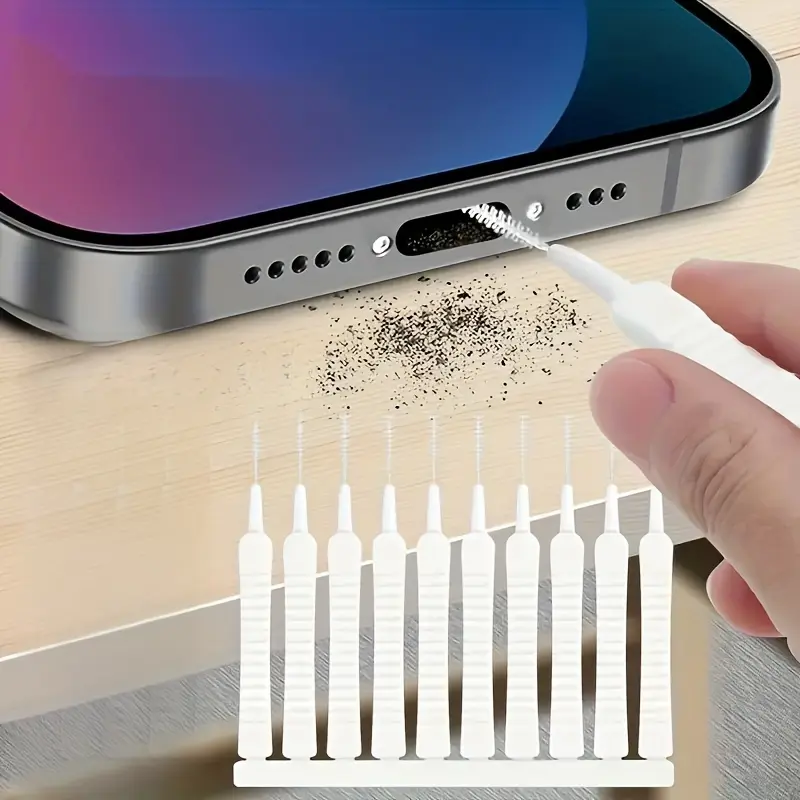 Ultra Slim Multi-Purpose Dust Cleaning Tool Kit, Portable Safe Lint Debris Remover Brush Set for Electronics & Household Items, Camera Cleaner