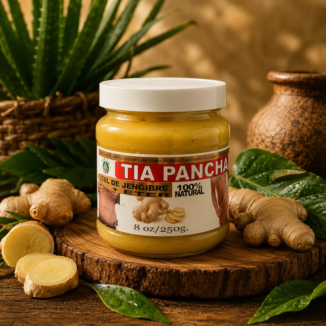 tia pancha.. gel para desinflamar El estomago