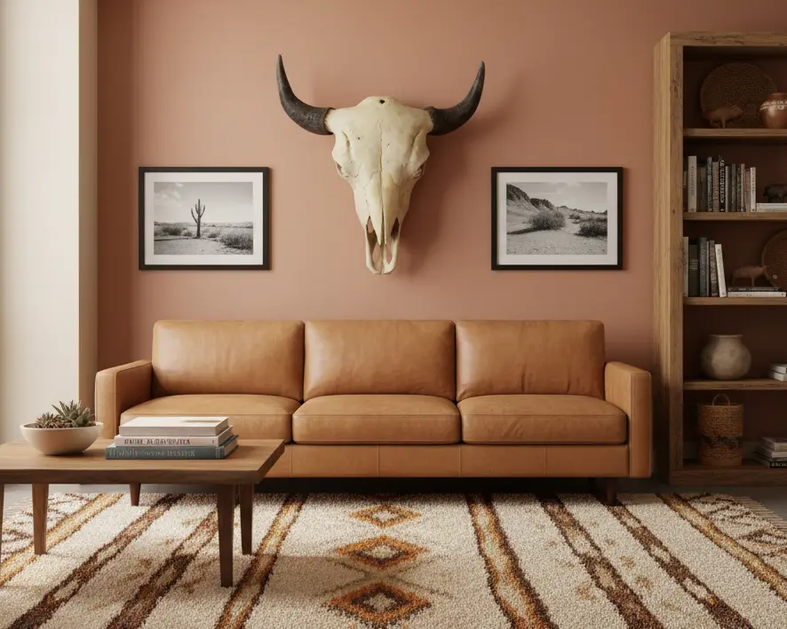 Authentic American Bison Skull- Rustic Wall Decor