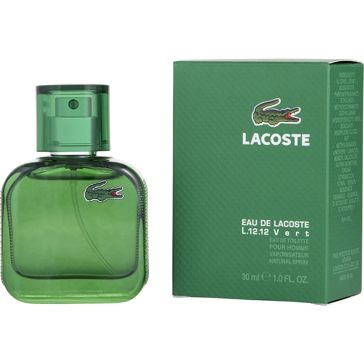 Lacoste Eau De Lacoste L.12.12 Vert By Lacoste Edt For Men Lacoste Eau De Lacoste L.12.12 Vert By Lacoste Edt For Men
