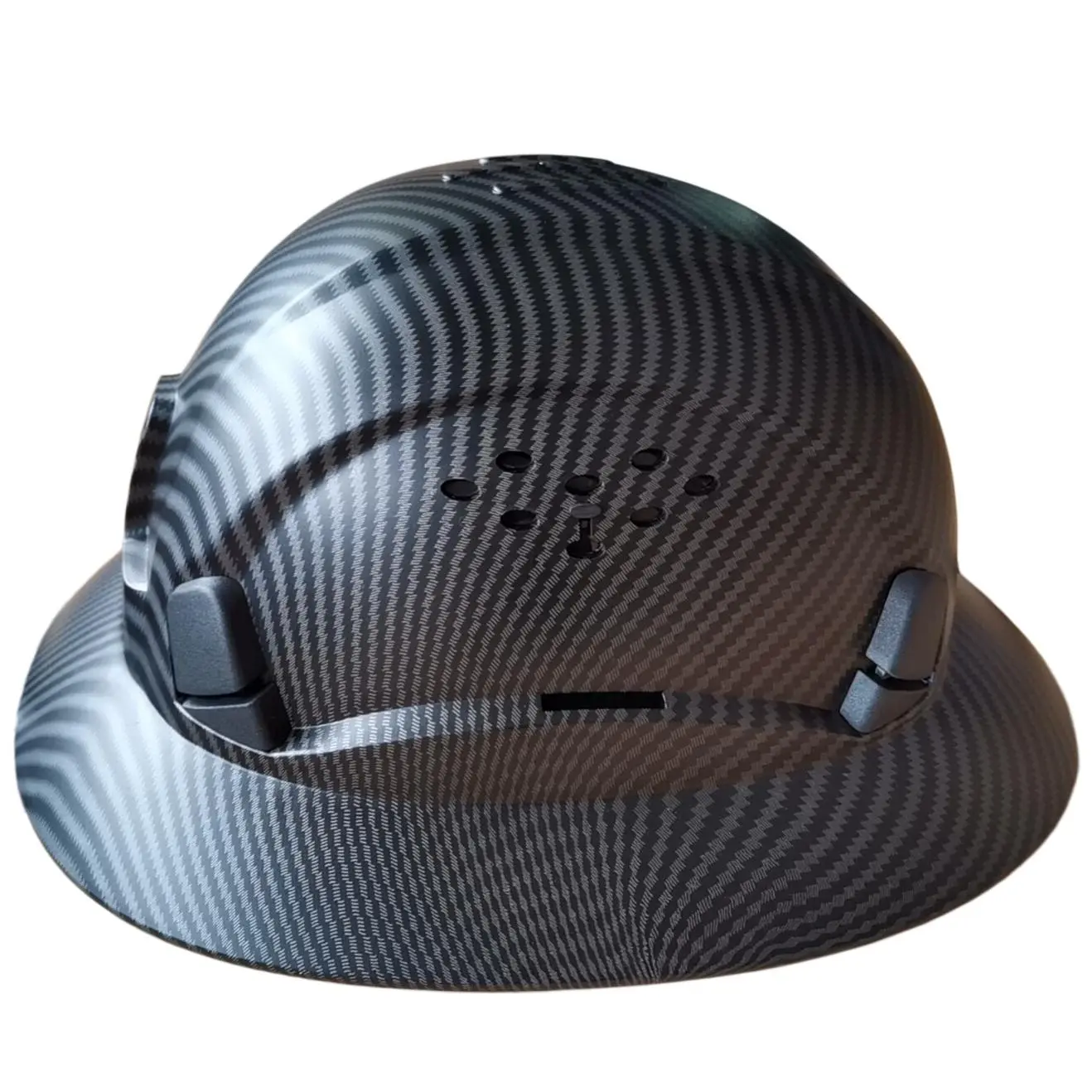 Solid Non-Vented Hard Hat for Industrial & Construction Work - Adjustable, Shock-Absorbing & Impact Safe Head Protection, Mines
