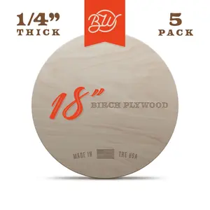 5 pack of 18inch door hanger blanks