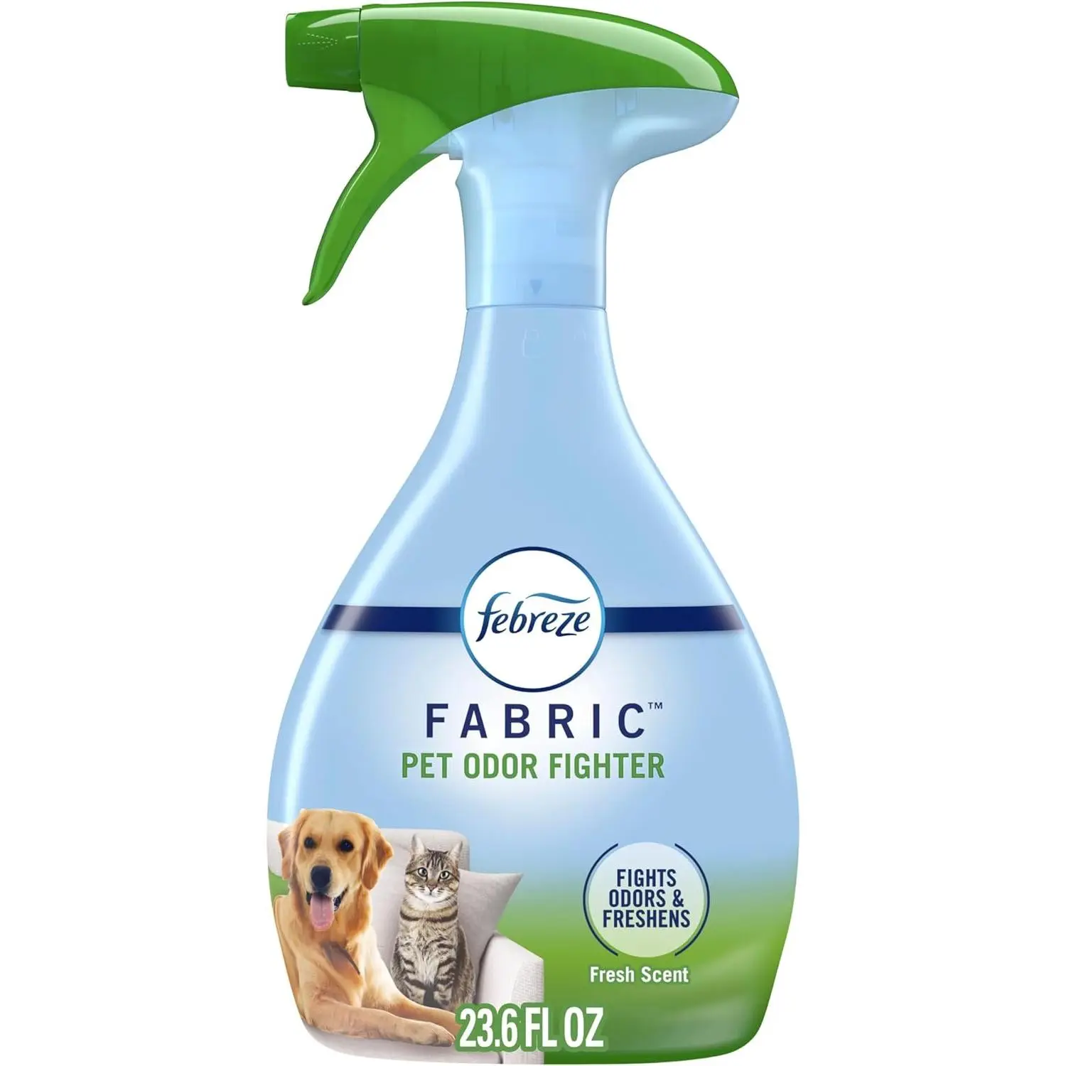 Febreze Fabric Spray Air Freshener - Household Multi-Surface Odor Fighter, Sneaker Balls Alternative, Couch & Linen Refresher, Pet Odor Solution, Multi-Use Spray Bottle, 23.6 fl oz