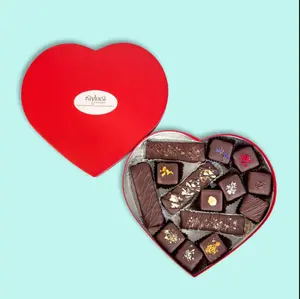 LOVERS SAMPLER, The box contains a mix of 10 chocolates from bundles collection Chocolate box, The box is a full selection mix of our 9 chocolate bundles and 4 bars