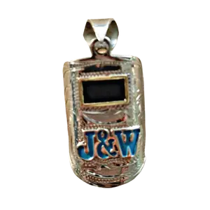 CUSTOM Sugar Scoop Welding Hood Necklace  (Ships in 4 to 8 weeks)