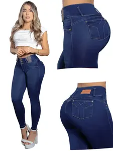 Colombian Jeans BonBonup 8507 butt lifter high waist tummy control push up effect skinny