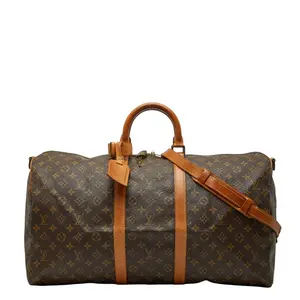 Pre-owned Louis Vuitton Canvas Tote Bags Keepall Bandouliere Monogram 2way Bag