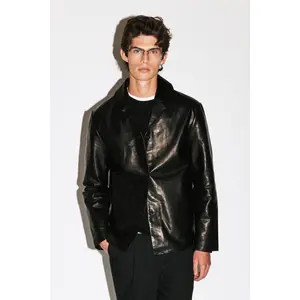 Marta Leather Blazer
