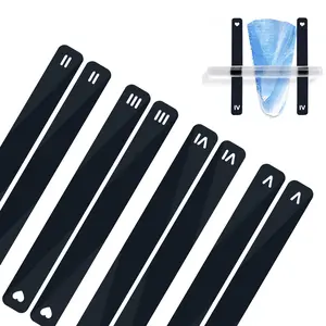 Polymer Clay Depth Guide Set, 8 Pcs Adjustable Thickness Gauges for Precise Thickness Control Tool Hardware