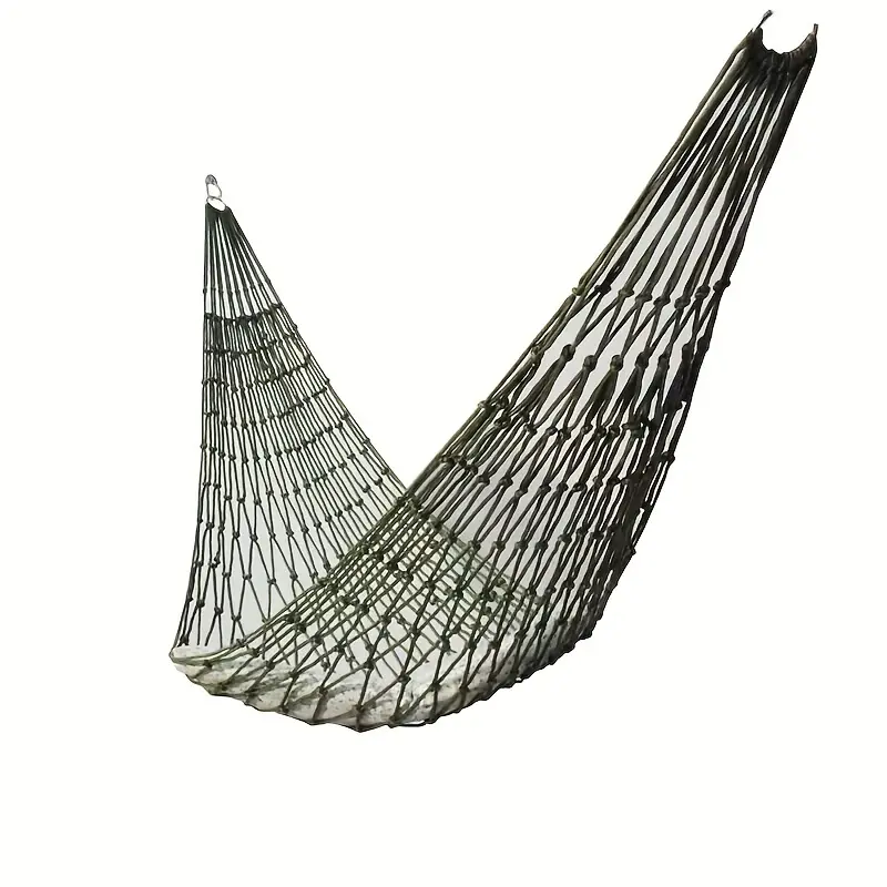 Outdoor Portable Hammock, 1 Count Mesh Garden Hammock, Durable Camping Swing Hanging Bed