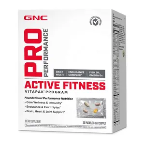 GNC Pro Performance Active Fitness Vitapak Program (30 Servings) Supplement Edible Healthcare Dietary
