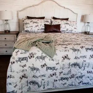 Western Serenity Reversible Quilt Set