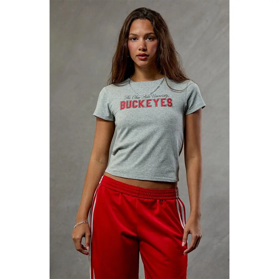 WILD COLLECTIVE Women's Ohio State Skimmer T-Shirt