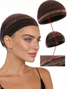 Wig Grip Cap for Women Non Slip,Wig Grip Cap With Silicone Strip to Keep Wigs in Place, Wig Caps with Velvet Wig Grip Band for Glueless Wigs