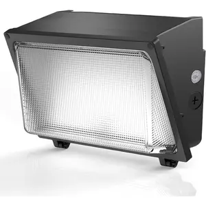 LED Wall Pack 120W: 18000lm Glass Lens  Outdoor Lighting - Outdoor  Flood Lighting for Yard Patio UL Listed