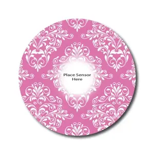 Pink Lace Underlay Patch for Sensitive Skin - Libre 2 and Lingo