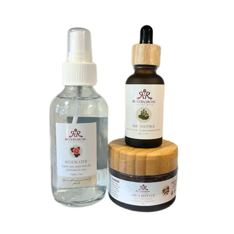 Simple Starter Skincare Bundle - A 3-step Personalized Skincare Routine for Glowing, Hydrating, Radiant Skin - Moisturizer Comfort Moisture