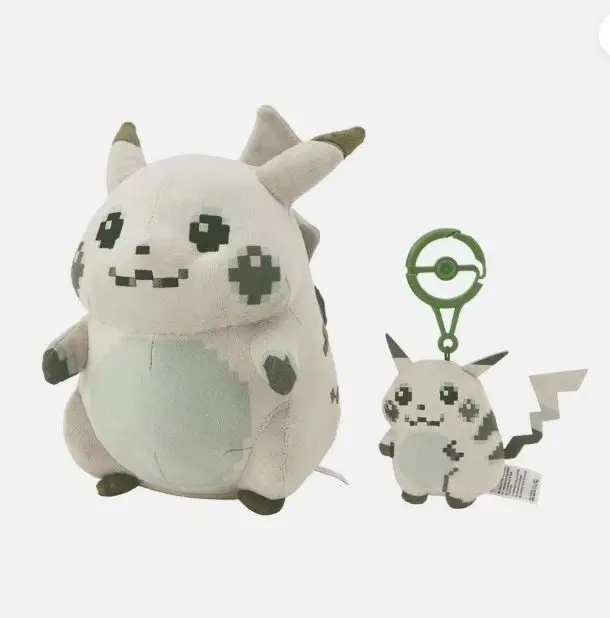 Pikachu Of The Beginning Plush 30th Anniversary Pokemon Red Green New