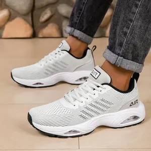 Men’s Breathable Running Shoes Lightweight Athletic Sneakers Comfortable for Walking Gym Daily Use