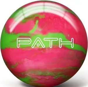 Pyramid Path Bowling Ball (Hot Pink/Lime Green)