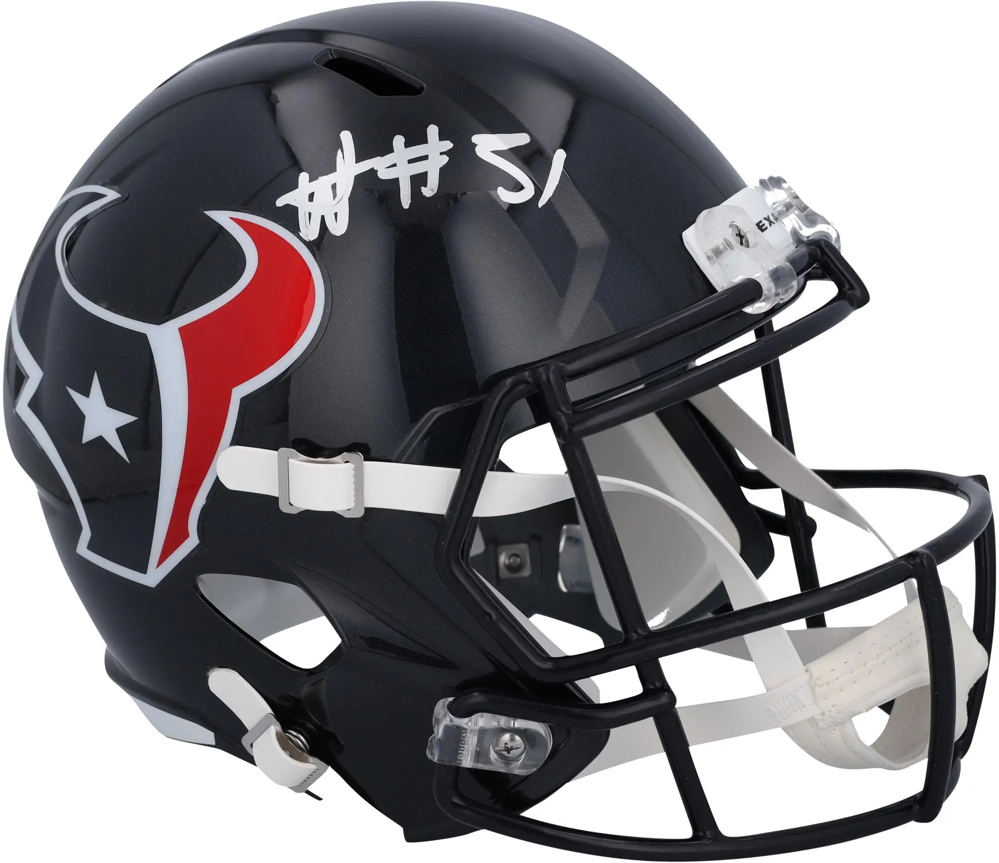 Will Anderson Jr. Houston Texans Autographed 2024 Speed Replica Helmet - Fanatics Authentic Certified