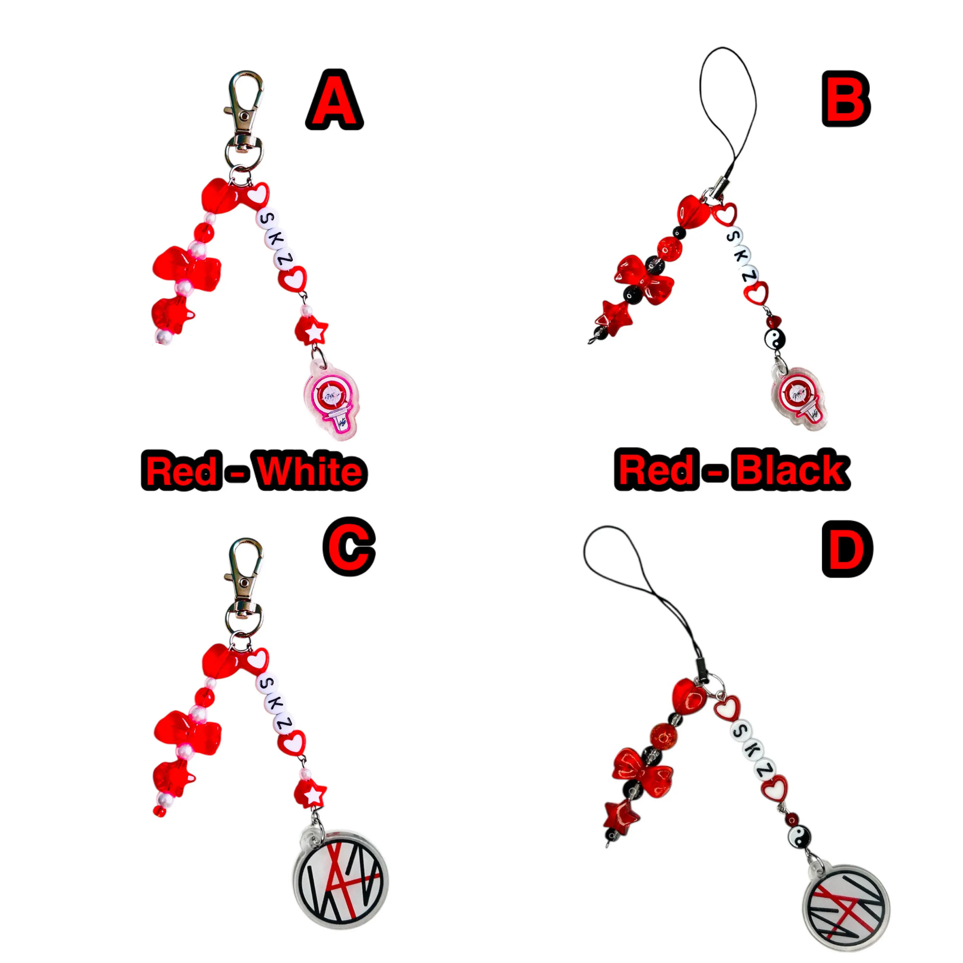 SKZ Phone Strap SKZ Keychain Handmade