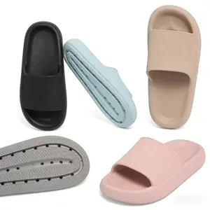 Men's EVA Slide Sandals - Lightweight Waterproof Non-Slip Recovery Slides for Men, Quick-Dry & Easy Clean, All-Purpose Wear for Pool Beach Gym