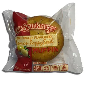 Otis Spunkmeyer Individually Wrapped Lemon Poppy Muffins | 4 Ounce | Pack of 12