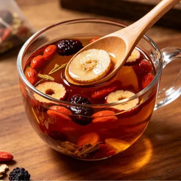 [$29.7 Get 60bag] Kidney tea formula Combination Scented Tea Eight Treasure Tea RedDate Wolfberry Tea Men's Tea Health TeaMulberry Herbal Formula Health Tea