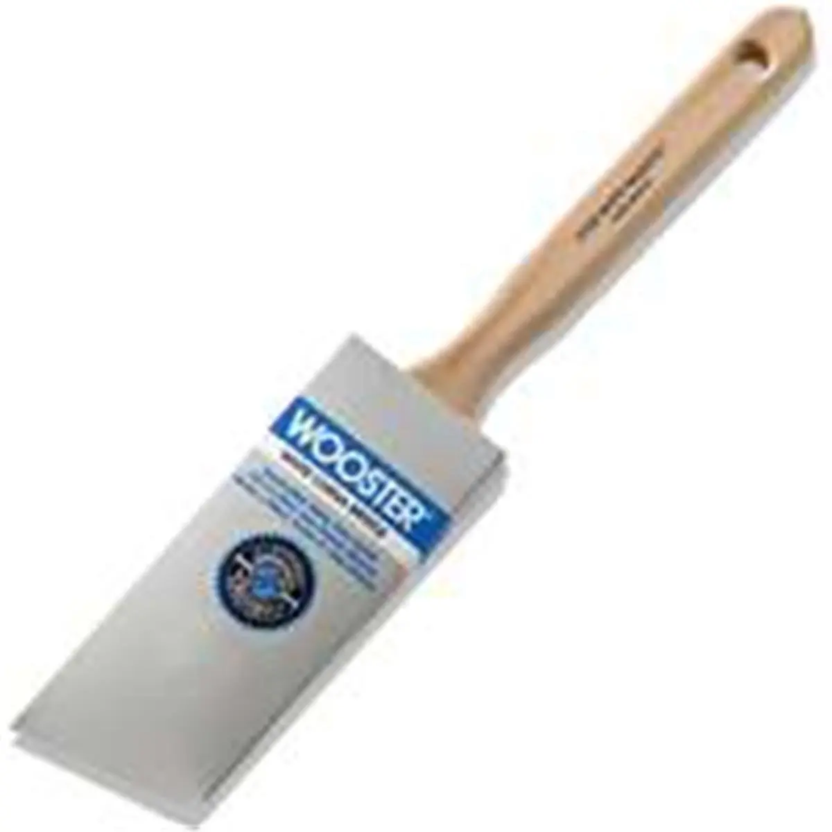 212 MAIN Wooster Brush Z1222-21-2 2.5 in. Silvertip Angled Sash Brush - Sealed Maple Wood Handle for Home Improvement Paint Supplies, Angled Brush