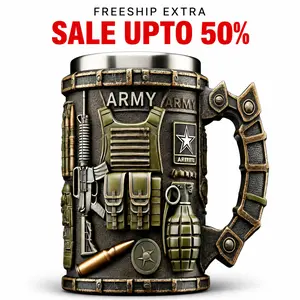 ARMY Frontline Heritage Co Military Cups – Vintage Army Collectible Coffee Mugs