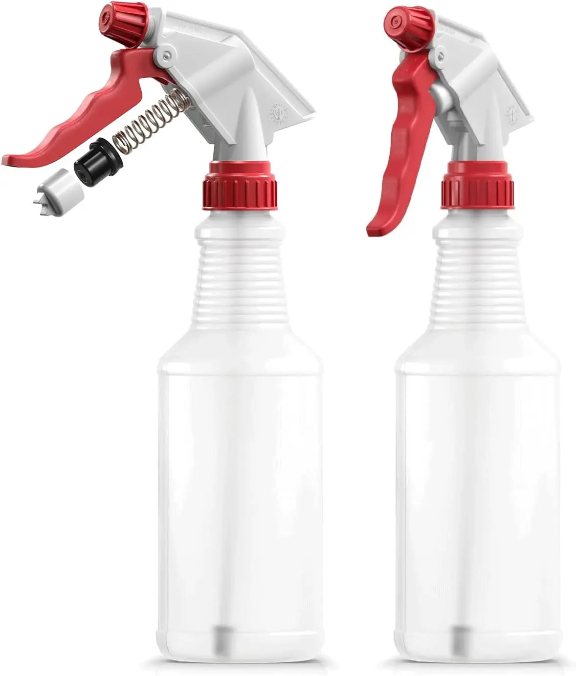 Spray Bottles (16-Ounce, 2 Pack) for BBQ Grilling  & Baking  Grade Grill Spritzer Meat  Butchers Tools & Chef Gadgets
