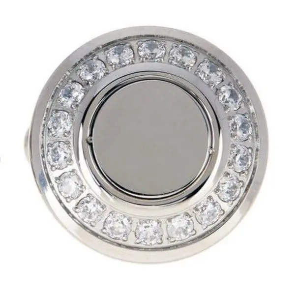Round Halo Cufflinks