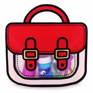 Mute Supplies Bulk Gift Bags for Kids Birthday Party Supplies - Goodie Bag for Candy, Food, Snacks or Party Favors with Resealable Ziplock Seal in Small or Large Sizes - Red Small 50 Pack