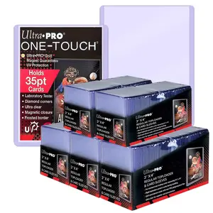 Ultra Oro 500ct Top Loader 3"X4", Trading Card Sports Card holder，Baseball card protector Hard plastic, (500 hard card + 500 soft card)