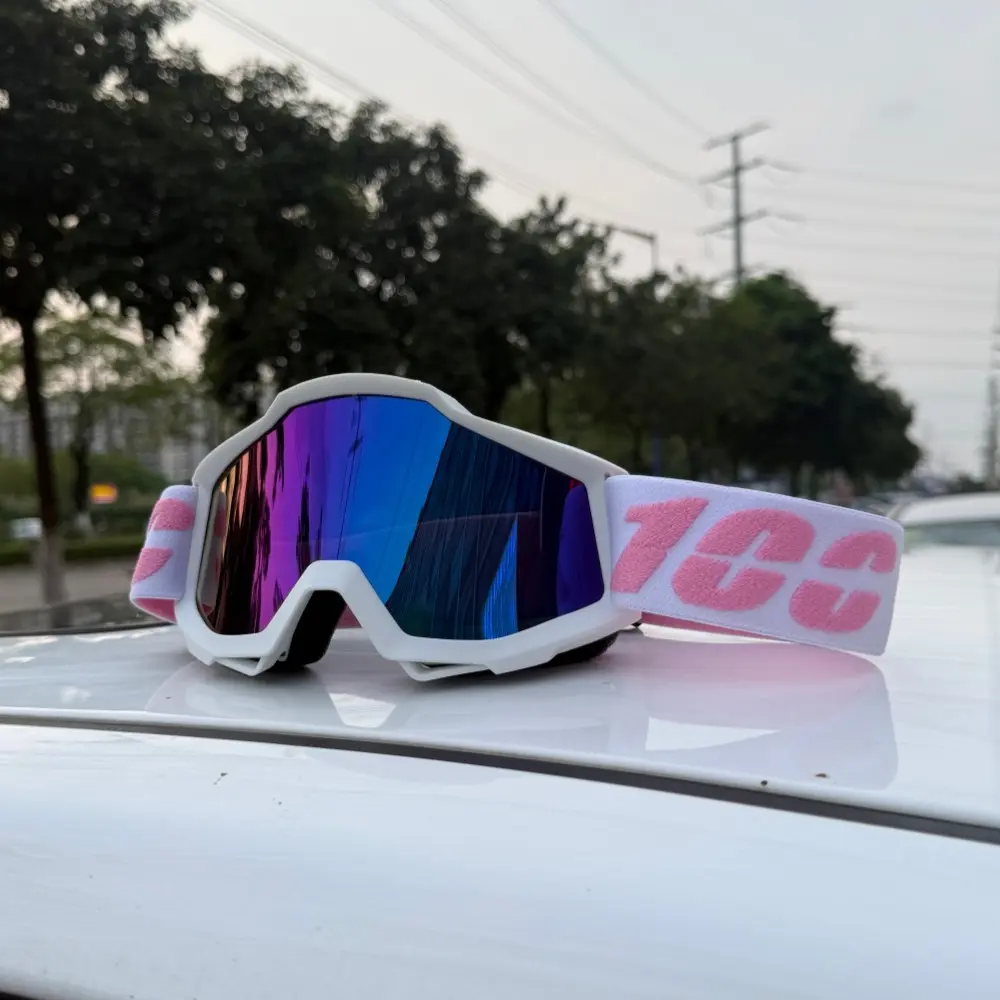 100 Windproof Dustproof moto goggle off-road riding ski goggle Sports Eyewear Outdoor Riding Goggles Motorcycle Glasses