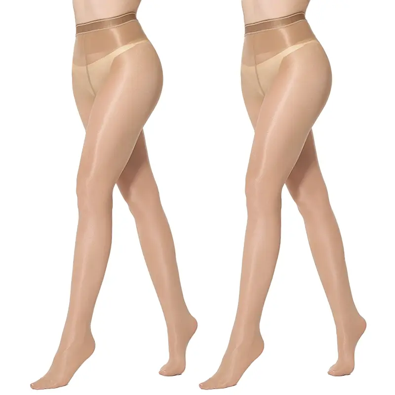 Cocco Shiny Pantyhose for Women Shimmer Tights Ultra Oil Glossy Stockings40D Party Dance Tights